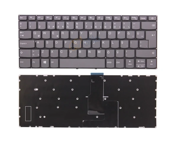 Lenovo ideapad 120S-14IAP Notebook Klavye (Siyah TR) ürün görseli 1