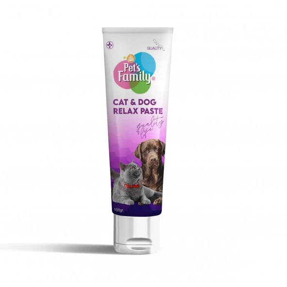 Pets Family Cat & Dog Relax Sakinleştirici Paste 100g ürün görseli 1