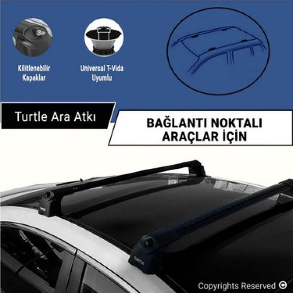 Renault Scenic (2003-2009) Turtle Air 3 Ara Atkı Seti - Resim 6
