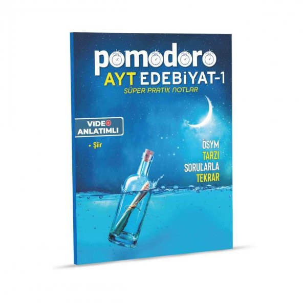 AYT Edebiyat 1 Konu Soru Süper Pratik Notlar Pomodoro Yayınları ürün görseli 1