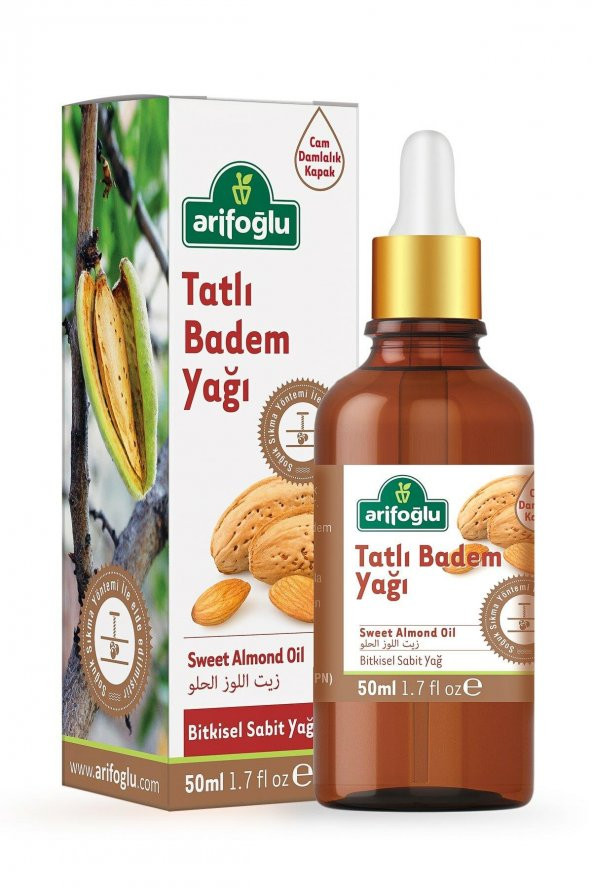 Arifoğlu Tatlı Badem Yağı 50 ML ürün görseli 1