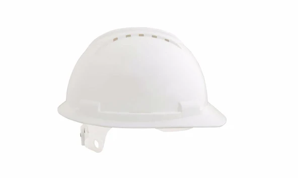 Bbu Safety Sp 200 Hdpe Vida Çark Ayarlı Baret Beyaz ürün görseli 1