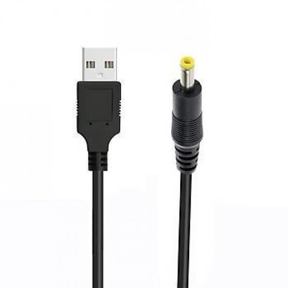 PSP USB Şarj Kablosu Siyah - 1.5 Metre ürün görseli 1