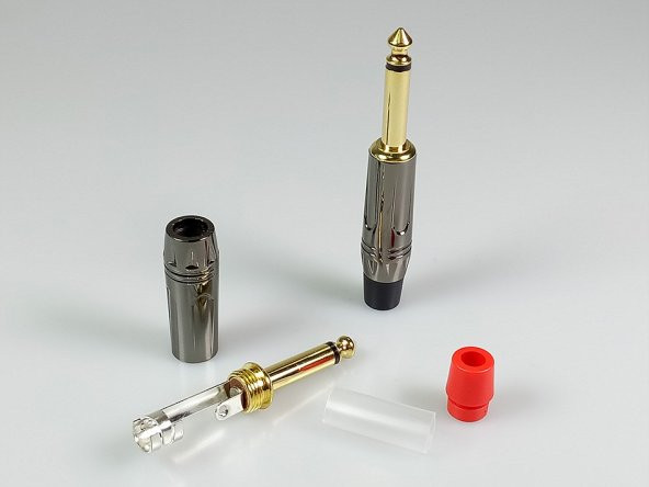 6.3 mm Mono Kaliteli Erkek Jack - Resim 2