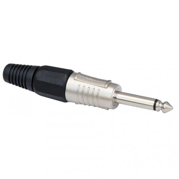 6.3 mm Mono Erkek Metal Jack ürün görseli 1