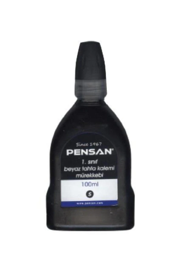 Pensan Tahta Kalemi Mürekkebi 100 ml Siyah Tahta Kalem Mürekkebi ürün görseli 1
