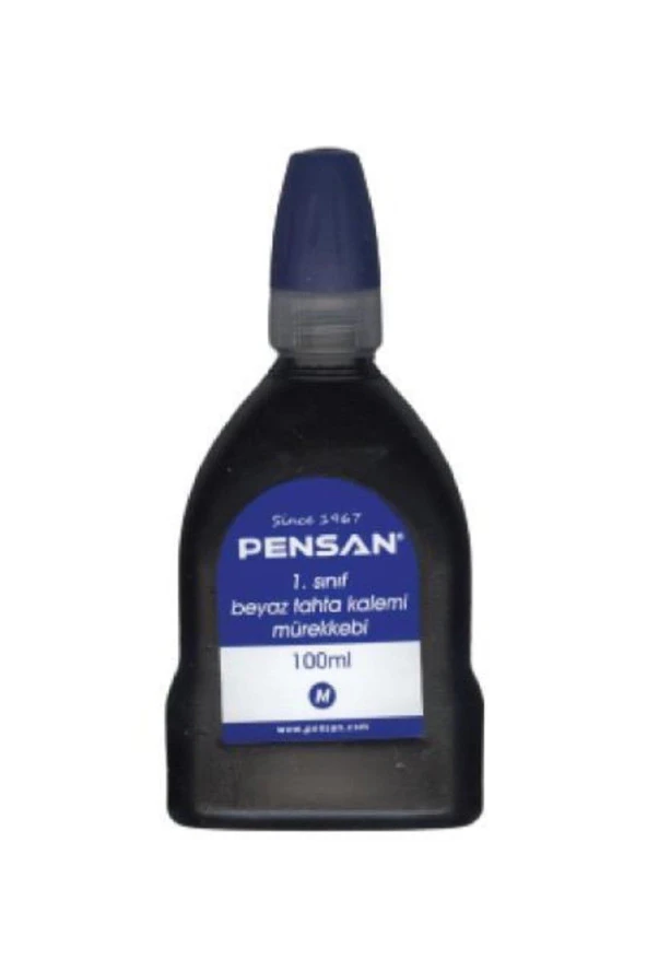 Pensan Tahta Kalemi Mürekkebi Mavi 100 ml Tahta Kalem Mürekkebi ürün görseli 1