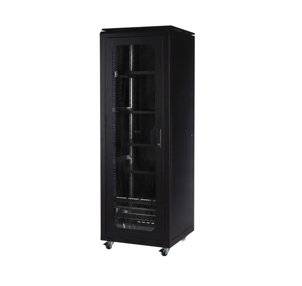 ULUSAL ULS36U6060E 36U 600X600 Dikili Tip Kabinet Tekerlek Takımı Dahil ürün görseli 1