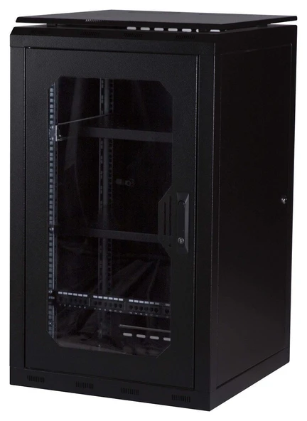 ULUSAL ULS22U6060E 22U 600X600 Dikili Tip Kabinet Tekerlek Takımı Dahil ürün görseli 1