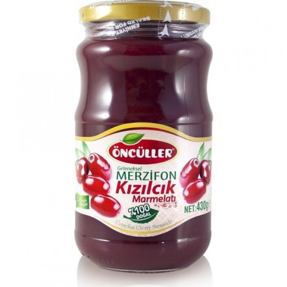 Öncüller Kızılcık Marmelatı 430 gr ürün görseli 1