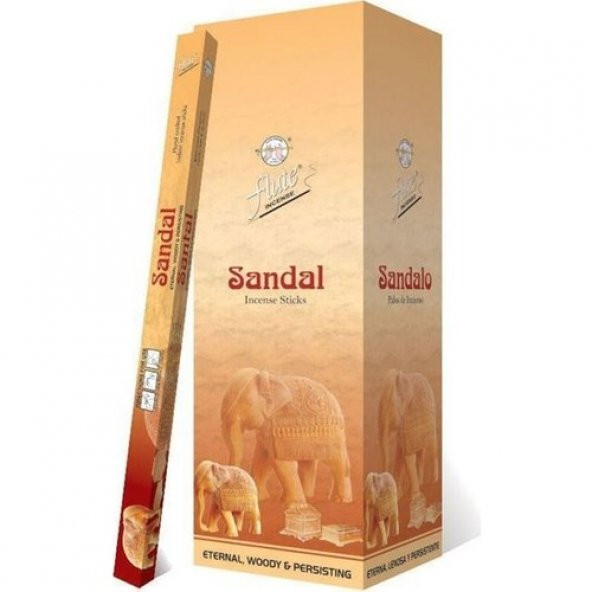 Flute Tütsü Sandal Ağacı (Sandalo) 6X20 120 Sticks Incense ürün görseli 1