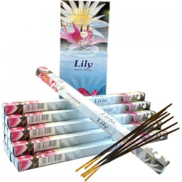 Flute Tütsü Zambak (Lily) 6X20 120 Sticks Incense ürün görseli 1
