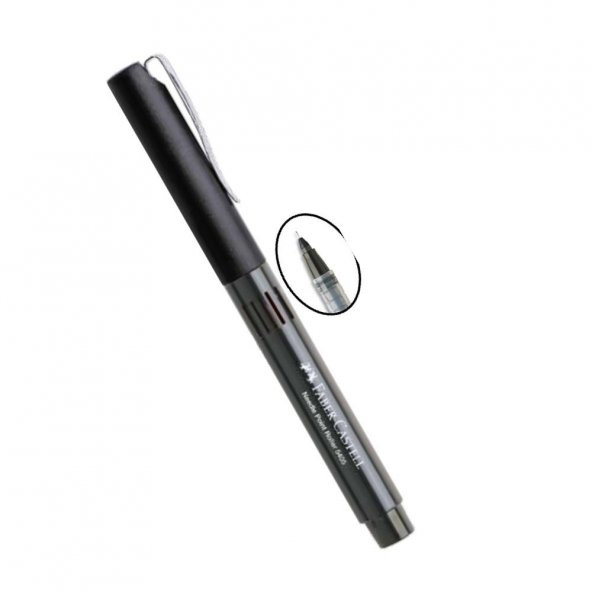 Siyah Pilot Kalem İğne Uçlu 0.5 Needle Point Roller 1 Adet 0,5 Uçlu Faber Castell Pilot Kalem Siyah 1 Adet ürün görseli 1