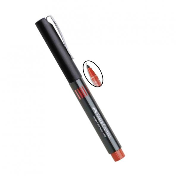 Kırmızı Pilot Kalem İğne Uçlu 0.5 Needle Point Roller 1 Adet 0,5 Uçlu Faber Castell Pilot Kalem Kırmızı 1 Adet ürün görseli 1