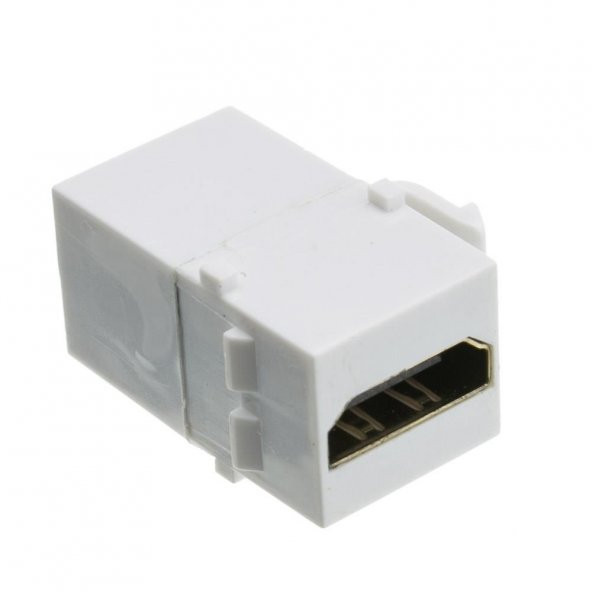 HDMI Keystone Dişi - Dişi Beyaz ürün görseli 1