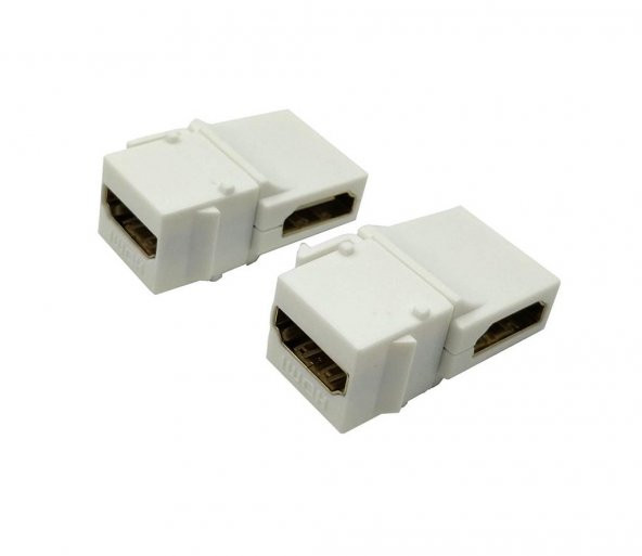 HDMI Dişi - Dişi Keystone 90 Derece - Sağ Açılı ürün görseli 1