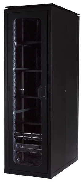 ULUSAL ULS42U60100 42U 600X1000 Server Dikili Tip Kabinet Tekerlek Takımı Dahil ürün görseli 1