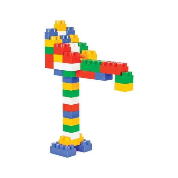 Asya Oyuncak Lego Bloklar 180 Parça Çantalı - Resim 4