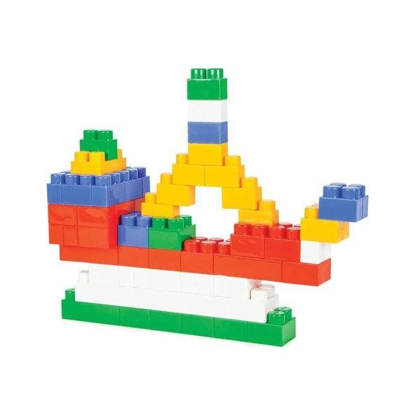 Asya Oyuncak Lego Bloklar 180 Parça Çantalı - Resim 3