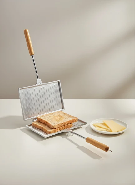 Ocak Üstü Sade El Tost Makinesi - Resim 3