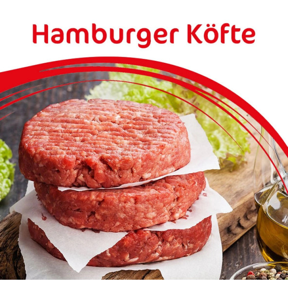 Russet 6 cm Hamburger Köfte Presi Basma Şekillendirme Aparatı ürün görseli 1
