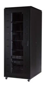 Ulusal ULS42U80100 42U 800X1000 Dikili Tip Kabinet Tekerlek Takımı Dahil ürün görseli 1