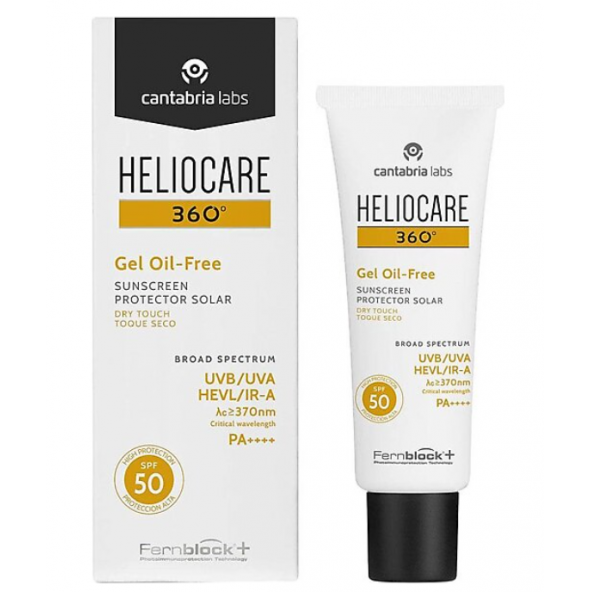 Heliocare 360 Yağsız 50 Faktör Jel Güneş Kremi 50 ml ürün görseli 1