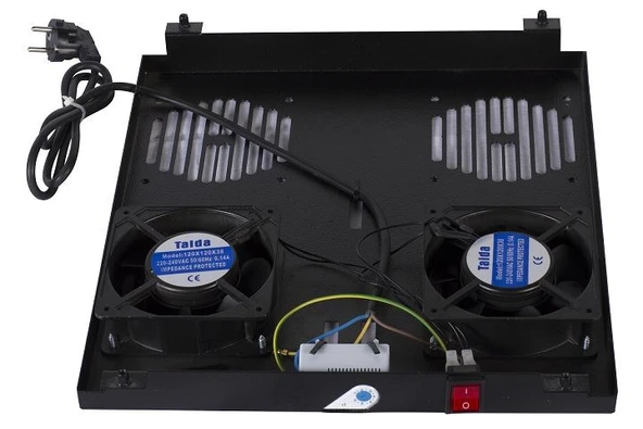 ULUSAL ULSFAN2 2li Analog Termostatlı Fan Modülü ürün görseli 1