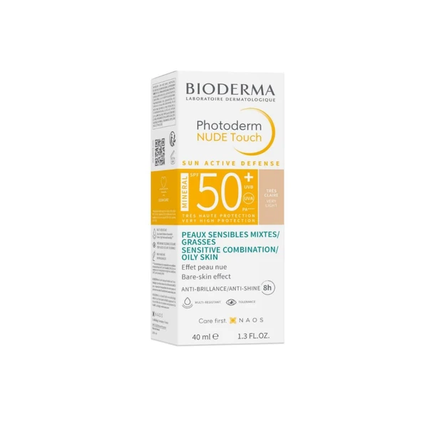 Photoderm Nude Touch SPF50+ Very Light Güneş Koruyucu 40 ml ürün görseli 1