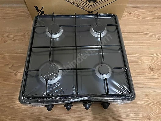 ocak tüplü setüstü ocak siyah model (çakmaksız ) ürün görseli 1
