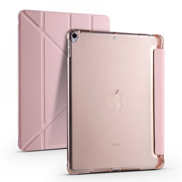 Apple iPad Pro 10.5 (7.Nesil) Kılıf Tri Folding Smart With Pen Standlı Kılıf ürün görseli 1