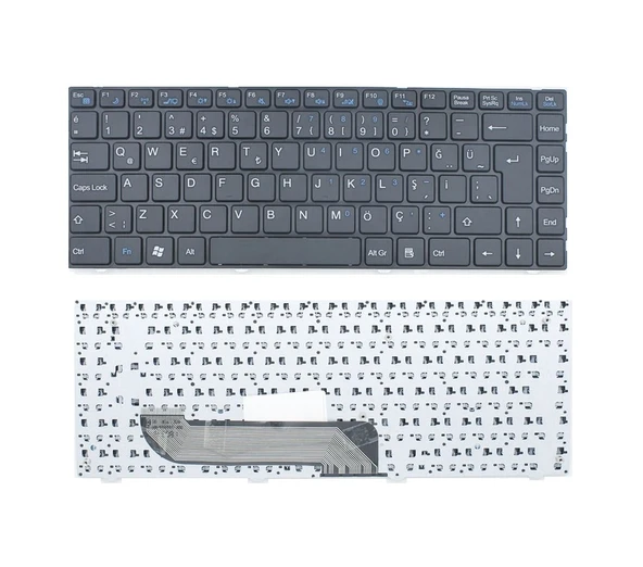 Casper Nirvana CGE, X300V Notebook Klavyesi, Laptop Tuş Takımı (Siyah TR) ürün görseli 1