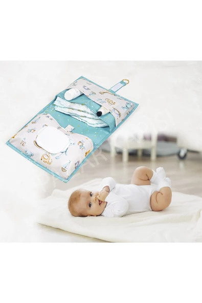 Baby Alt Bakım Çantası - Bebek Alt Bakım Çantası Mavi ürün görseli 1