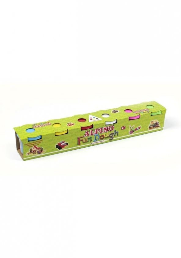 Alpino Oyun Hamuru 6 LI 100 GR DP000301 ürün görseli 1