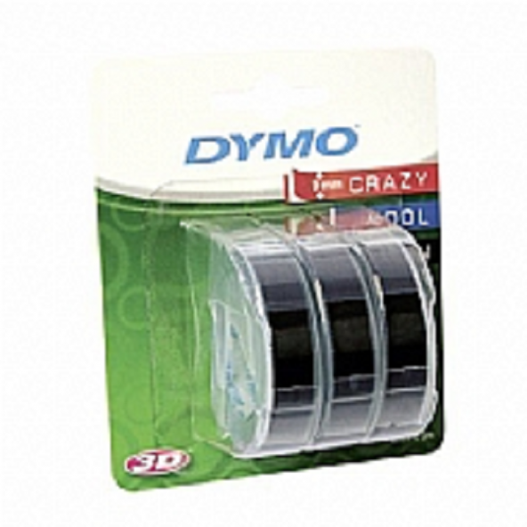 Dymo Kabartma Şerit Rhino 3 LÜ 9MMx3M Siyah S0847730 ürün görseli 1