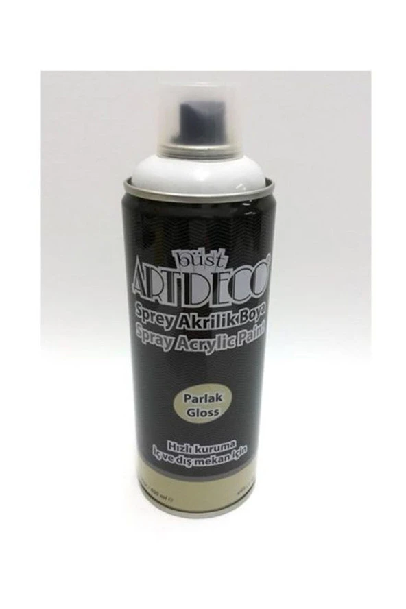 Artdeco Akrilik Sprey Boya 400 ML Açık Gri Sprey Akrilik Boya ürün görseli 1