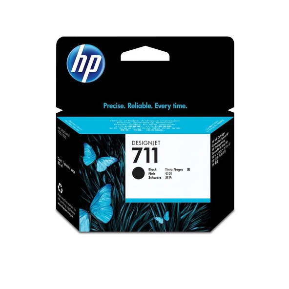 CZ129A HP 711 38 ml Siyah DesignJet Mürekkep Kartuşu ürün görseli 1
