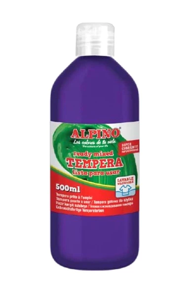 Alpino Sulu Boya Tempera Mor 500 GR Sulu Boya ürün görseli 1
