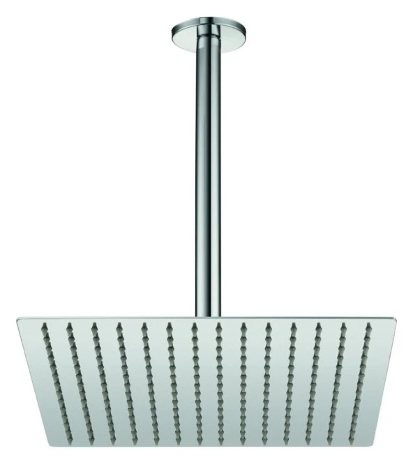 GPD Ankastre Duş Başlığı Kare Slim Metal 30x30 cm ADS21 ürün görseli 1