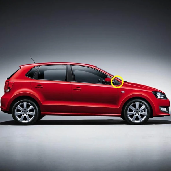 VW Polo 2010-2017 Sağ Dış Dikiz Aynası Önü Üçgen Plastik 6R0853274A ürün görseli 1
