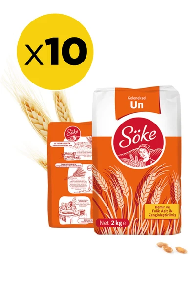 Söke Un 2 kg x 10 Adet ürün görseli 1