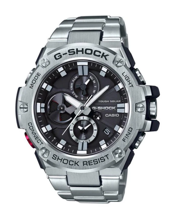 Casio G-Shock GST-B100D-1ADR Güneş Enerjili Erkek Saati ürün görseli 1