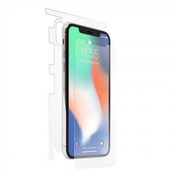 Ceponya Apple iPhone XS Max 6.5 Ön Arka Tam Kaplayan 360 Zum Body Ekran Koruyucu ürün görseli 1