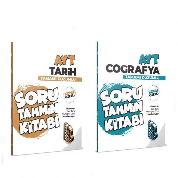 Benim Hocam AYT Tarih ve Coğrafya Soru Tahmin Seti 2 Kitap ürün görseli 1