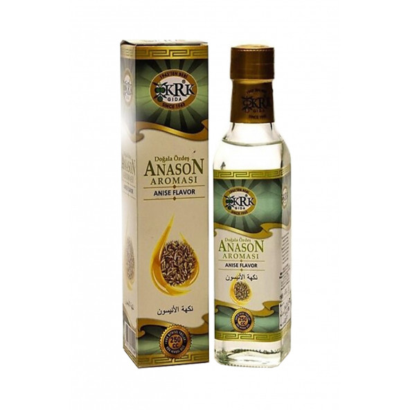 Krk Gıda Anason Aroması Cam Şişe 250 Ml ürün görseli 1