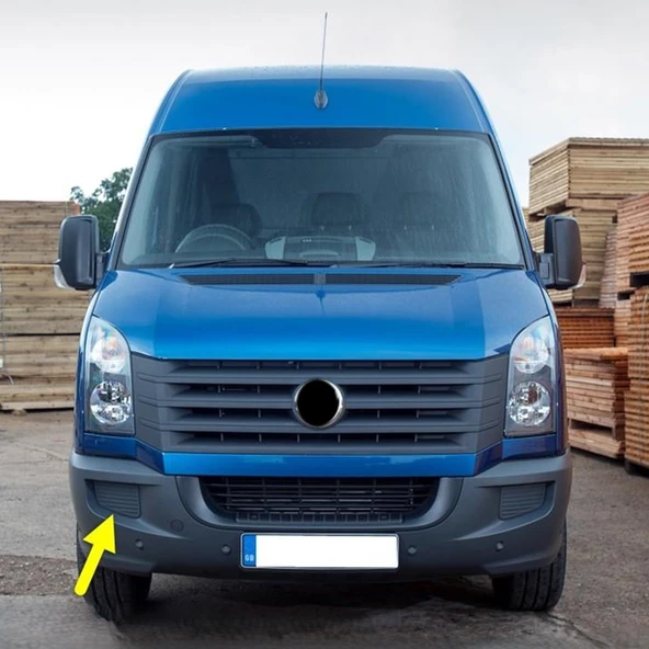 VW Crafter 2006-2013 Ön Tampon Sağ Sis Farı Kapağı 2E0807676A ürün görseli 1