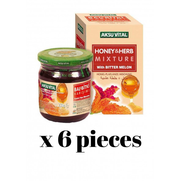Aksu vital Ballı Kudret Narı 230 gr x 6 paket ürün görseli 1