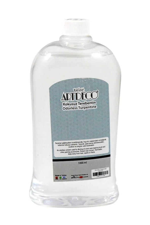 Artdeco Terebentin Kokusuz 1000 Ml Kokusuz Terebentin ürün görseli 1