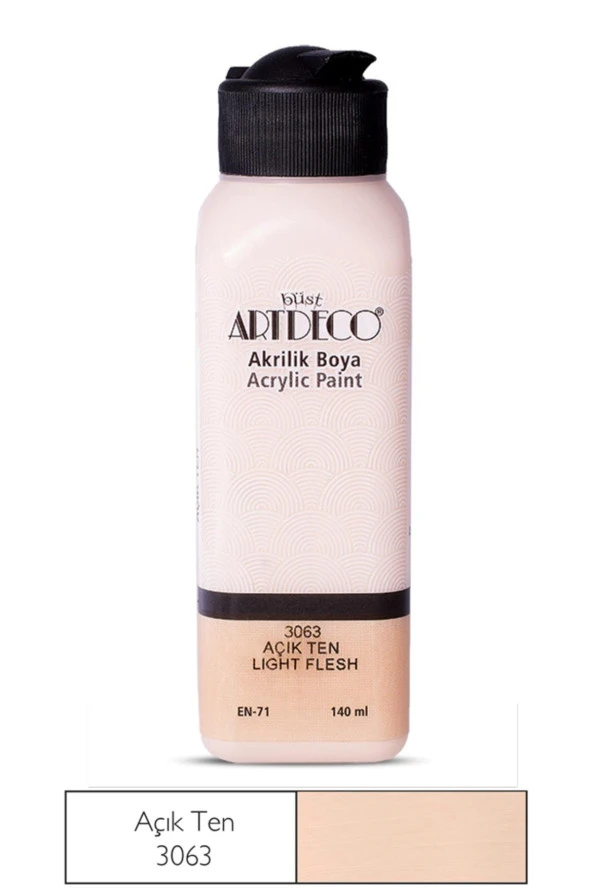 Artdeco Akrilik Boya 140 ML Açık Ten Rengi Akrilik Boya ürün görseli 1