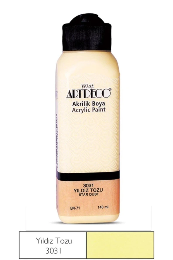 Artdeco Akrilik Boya 140 ML Yıldız Tozu Akrilik Boya ürün görseli 1